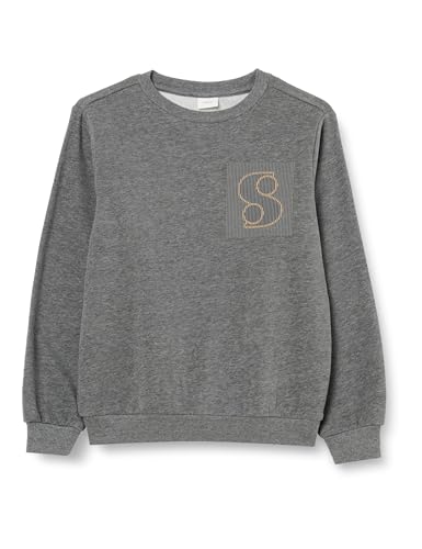 s.Oliver Junior Jungen Sweatshirt Langarm Grey 164 von s.Oliver