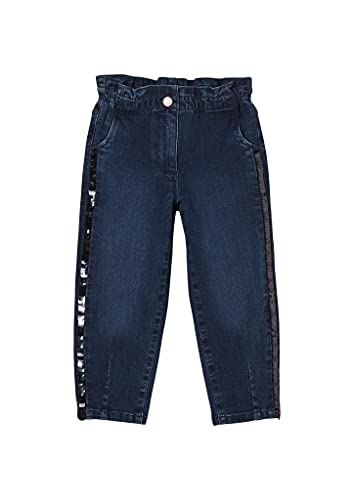 s.Oliver Junior Mädchen 403.10.108.26.180.2102828 Jeans, Dark Blue, 128 von s.Oliver