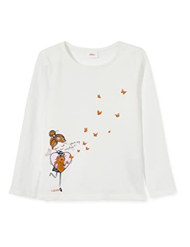 s.Oliver Junior Mädchen 403.10.109.12.130.2104039 T-Shirt, 0210, 92/98 von s.Oliver