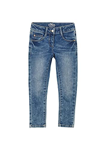 s.Oliver Mädchen 54.899.71.0470 Slim Jeans, 56Z7 blau, 122/SLIM von s.Oliver
