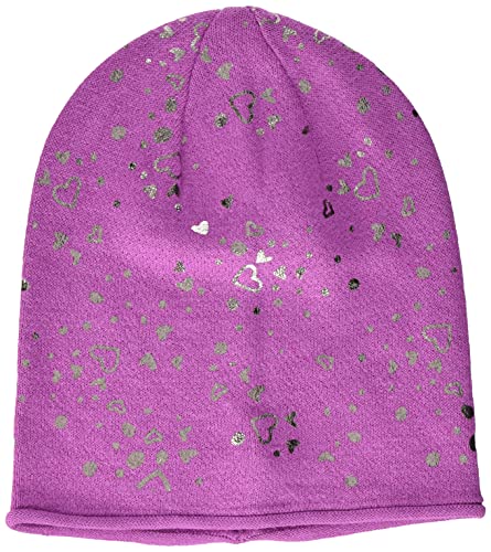 s.Oliver Mädchen 403.12.108.25.273.2065377 Beanie-Mütze, 44A8 rosa, 49 von s.Oliver