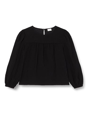 s.Oliver Junior Mädchen Bluse Langarm Black 176 von s.Oliver