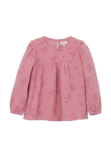 s.Oliver Junior Mädchen Bluse Langarm PINK 116 von s.Oliver