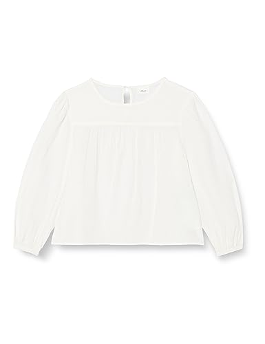 s.Oliver Junior Mädchen Bluse Langarm White 176 von s.Oliver