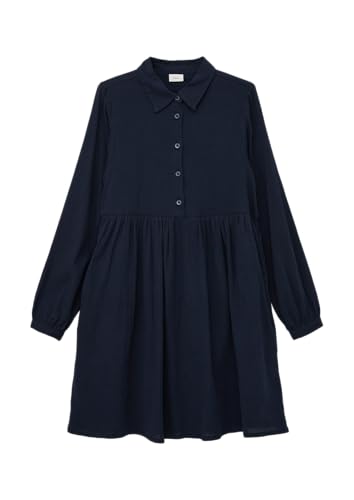 s.Oliver Junior Mädchen Blusenkleid Blue 146 von s.Oliver