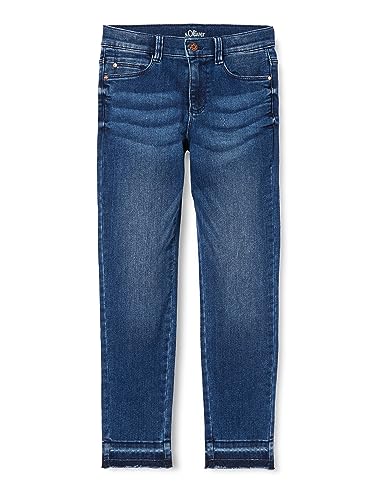 s.Oliver Junior Mädchen Jeans Hose, Suri Slim Fit Blue 176 von s.Oliver