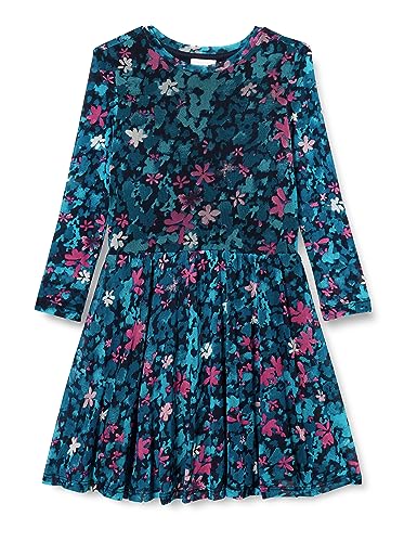 s.Oliver Mädchen 2133888 Kleid kurz, Blau, 110 von s.Oliver