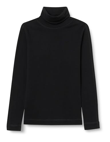 s.Oliver Junior Mädchen Langarmshirt mit Rollkragen Black 164 von s.Oliver