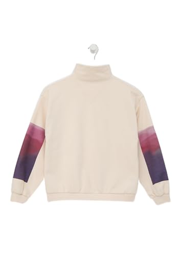 s.Oliver Junior Mädchen Sweatshirt mit Rollkragen WHITE 140 von s.Oliver