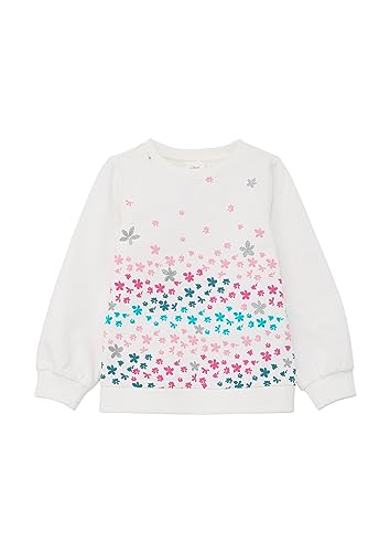 s.Oliver Junior Mädchen Sweatshirts,Langarm White 104 von s.Oliver