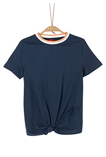 s.Oliver Mädchen 401.10.005.12.130.2037078 T-Shirt, 5798 Dark Blue, L von s.Oliver