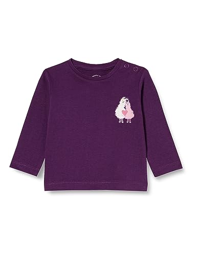 s.Oliver Mädchen 2134400 T-Shirt langarm, Lilac, 74 von s.Oliver