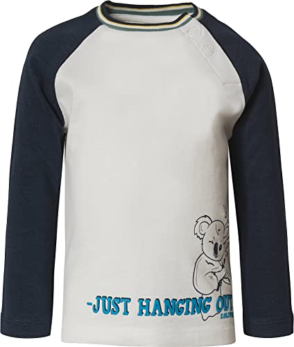 s.Oliver Junior Unisex Baby 405.10.202.12.130.2109540 T-Shirt, Ecru, 80 von s.Oliver