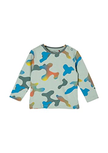 s.Oliver Junior Unisex Baby 405.10.202.12.130.2109555 T-Shirt, Aqua, 80 von s.Oliver