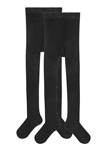 s.Oliver Kinder Strumpfhose 2er Pack 110/116 black von s.Oliver