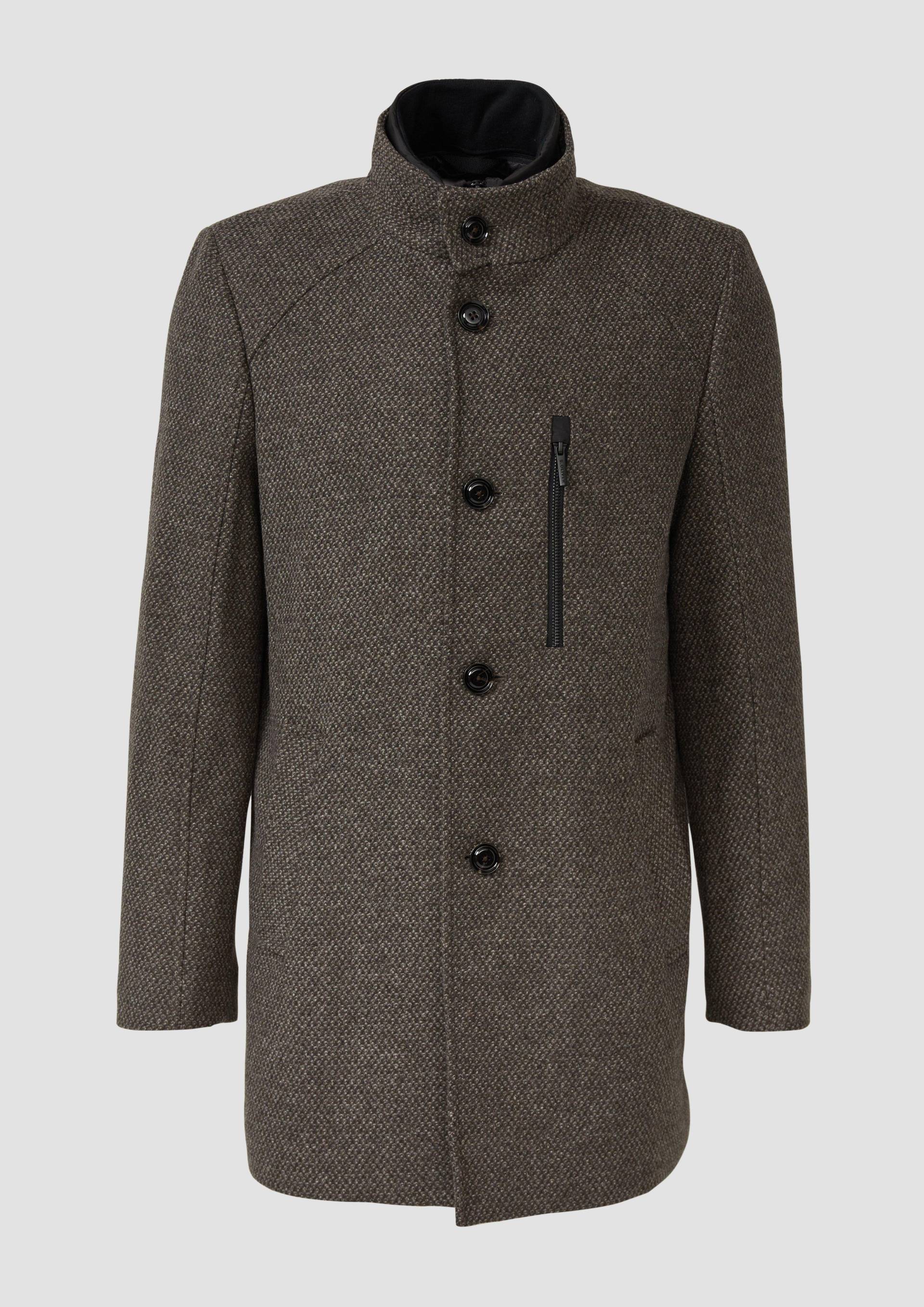 s.Oliver - Klassischer Mantel mit herausnehmbarem Insert, Herren, braun von s.Oliver