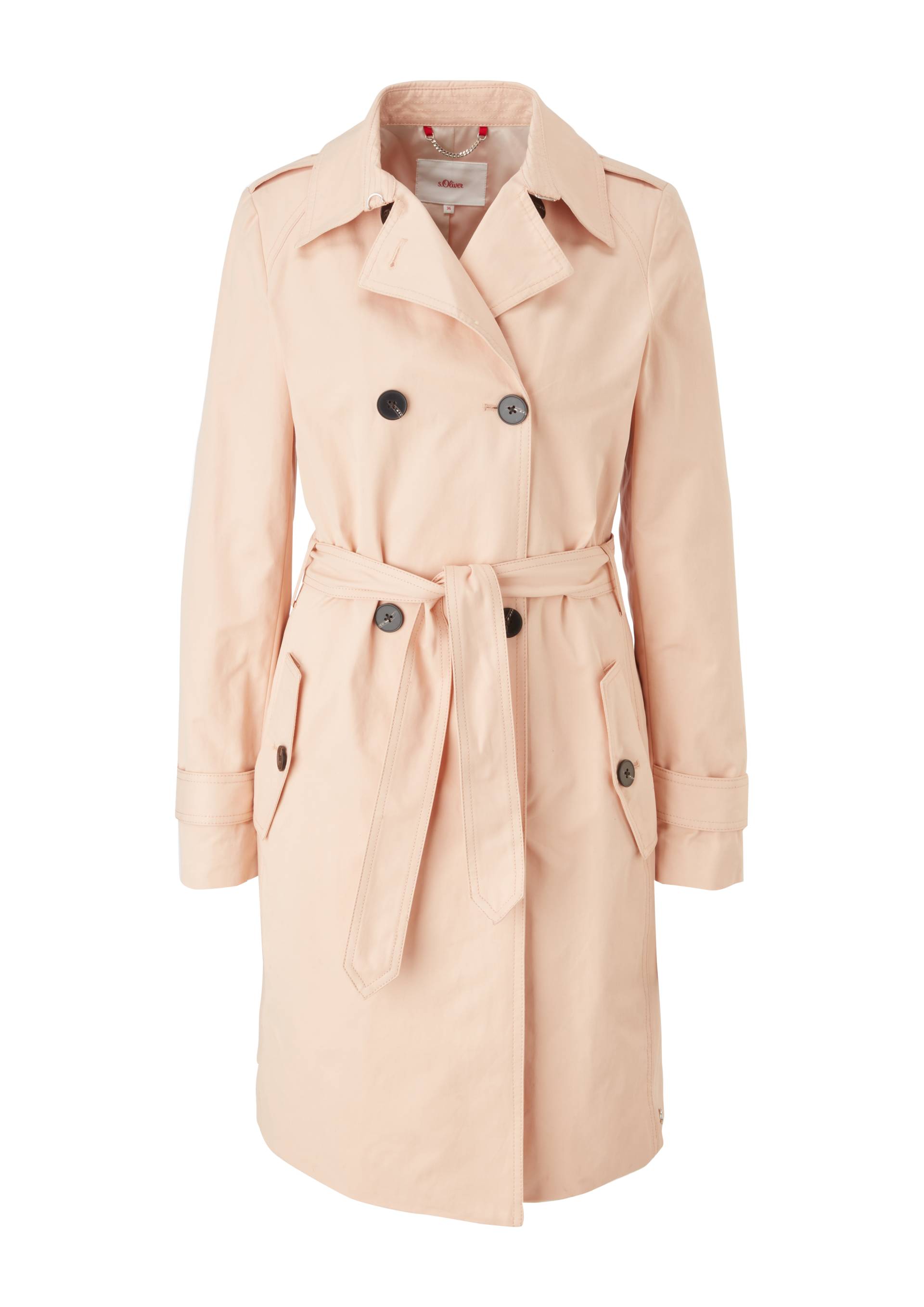 s.Oliver - Klassischer Trenchcoat, Damen, Beige von s.Oliver