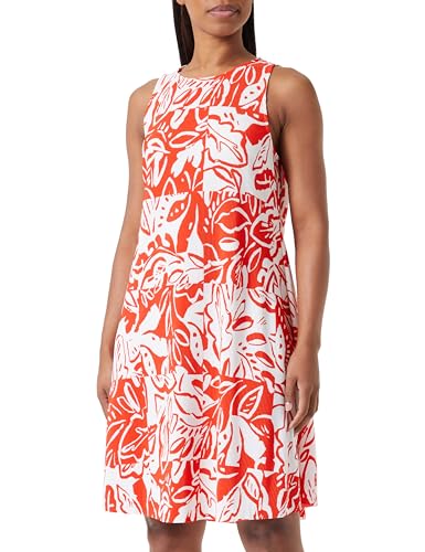 s.Oliver Kleid Midi ,Orange ,46 von s.Oliver