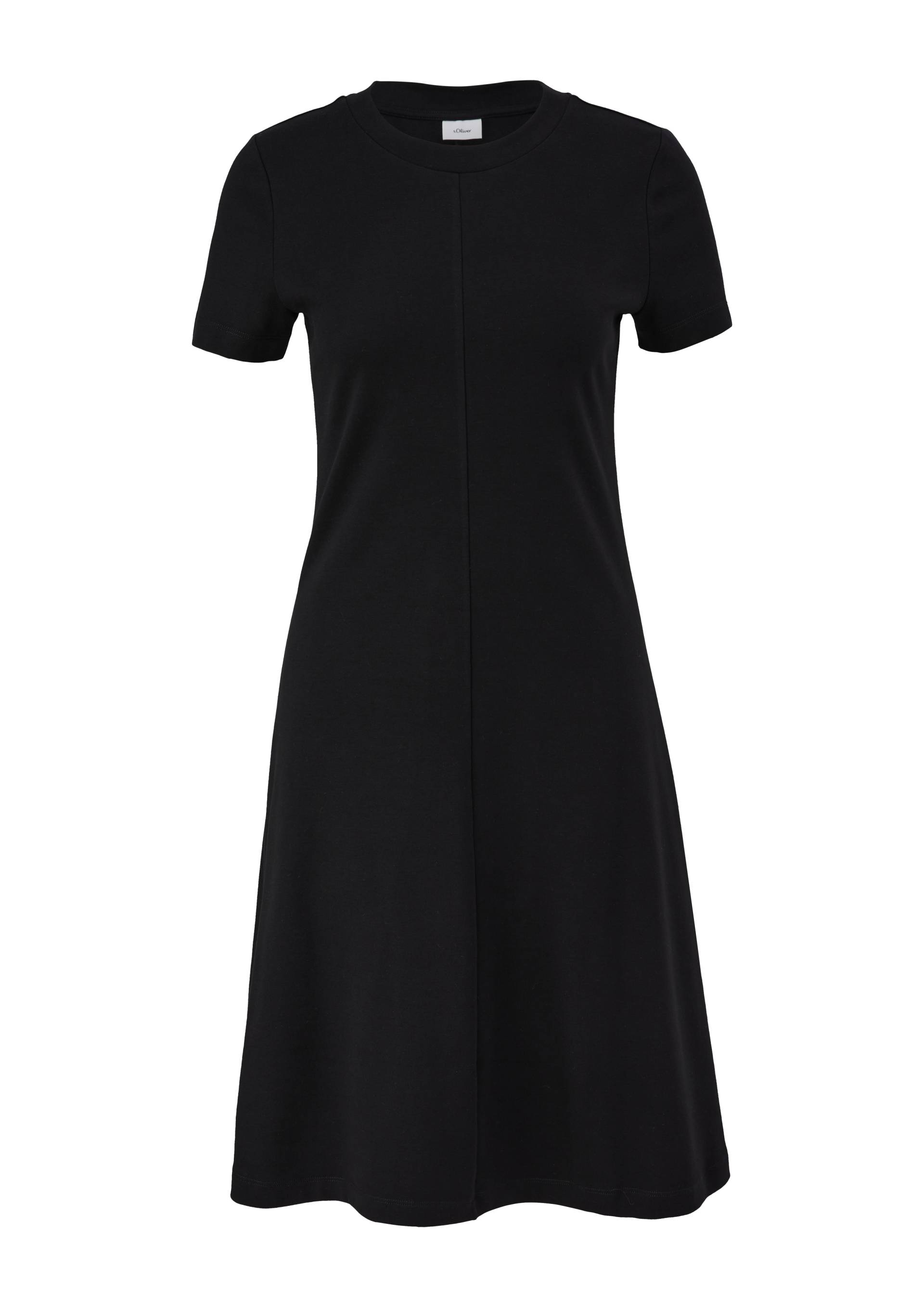 s.Oliver - Kleid aus Jersey, Damen, schwarz von s.Oliver