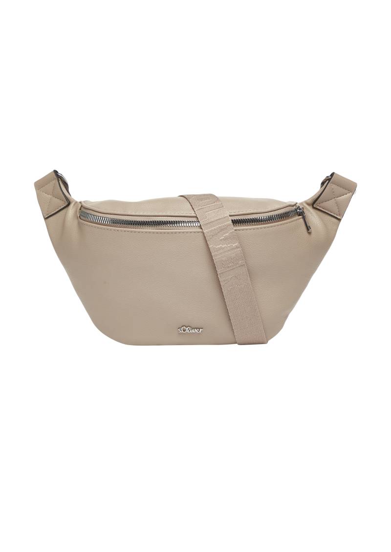 s.Oliver - Kleine Gürteltasche aus Lederimitat, Damen, braun von s.Oliver
