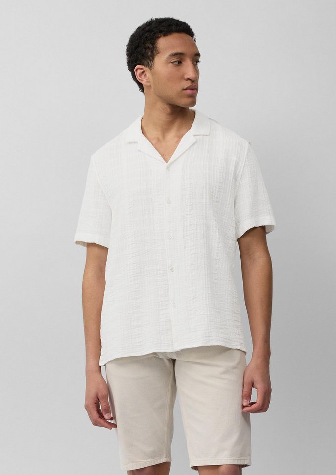 s.Oliver Kurzarmhemd Hemd Resort Fit: Kurzarm-Hemd mit Jacquard-Streifen von s.Oliver