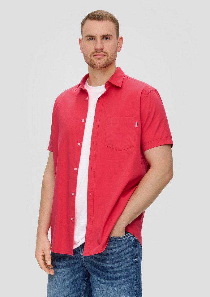 s.Oliver Kurzarmhemd Hemd Kurzarmhemd mit Button-Down-Kragen von s.Oliver