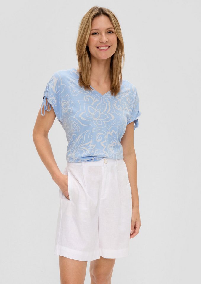 s.Oliver Kurzarmshirt T-Shirt (1-tlg) von s.Oliver