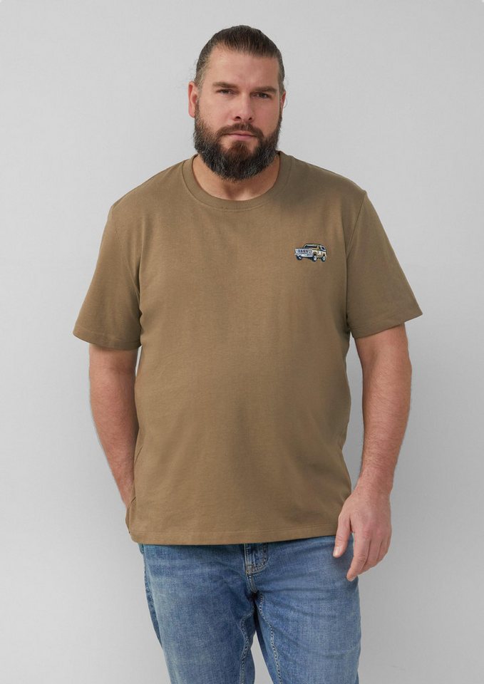 s.Oliver Kurzarmshirt T-Shirt T-Shirt mit Ford®-Artwork aus schwerer Baumwolle von s.Oliver