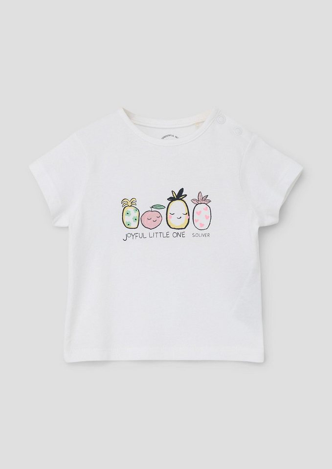 s.Oliver Kurzarmshirt T-Shirt T-Shirt mit Frontprint von s.Oliver