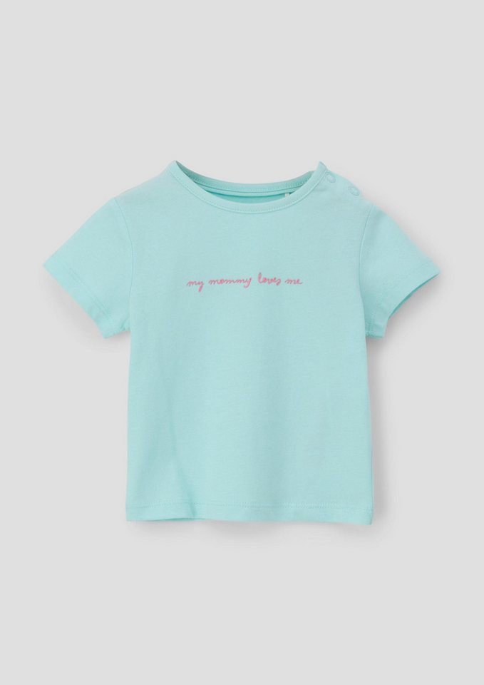 s.Oliver Kurzarmshirt T-Shirt T-Shirt mit Schrift-Print von s.Oliver