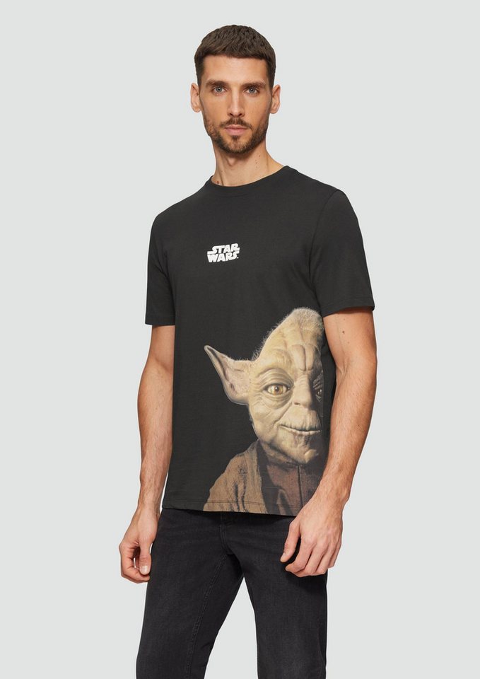 s.Oliver Kurzarmshirt T-Shirt T-Shirt mit Star Wars™ Print von s.Oliver