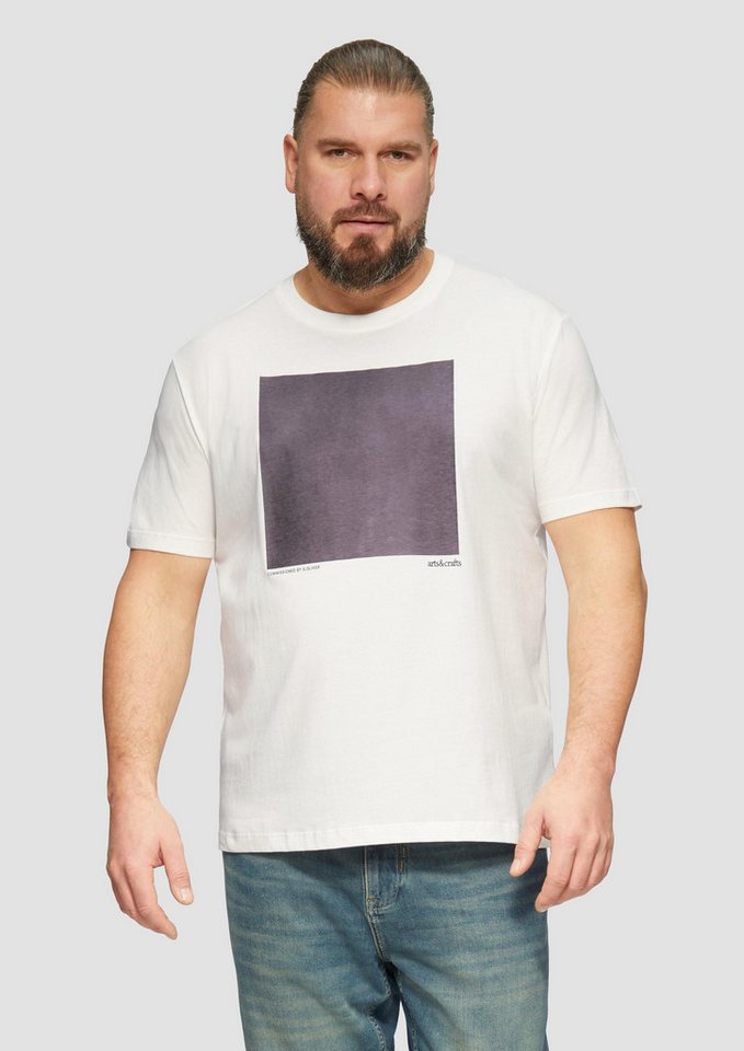 s.Oliver Kurzarmshirt T-Shirt T-Shirt mit Heat-reactive-Print von s.Oliver