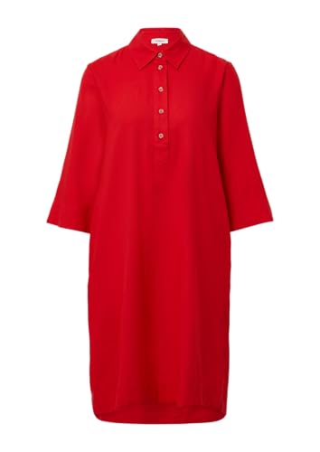 s.Oliver Kurzes Blusenkleid aus Leinenmix mit Eingrifftaschen rot 48 von s.Oliver