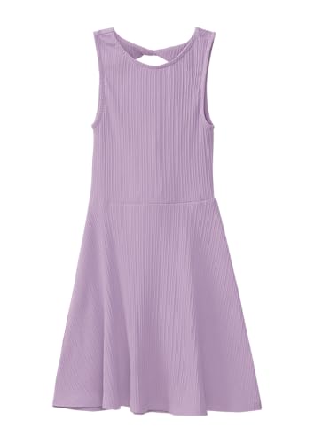 s.Oliver Kurzes Kleid aus Rippware mit Cut-Out Lavendel 146 von s.Oliver