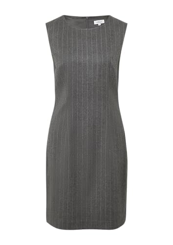 s.Oliver Kurzes gefüttertes Kleid mit Nadelstreifen dunkelgrau 40 von s.Oliver