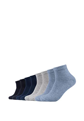 s.Oliver Unisex Kurzsocken 8er Pack 35/38 denim mel. von s.Oliver