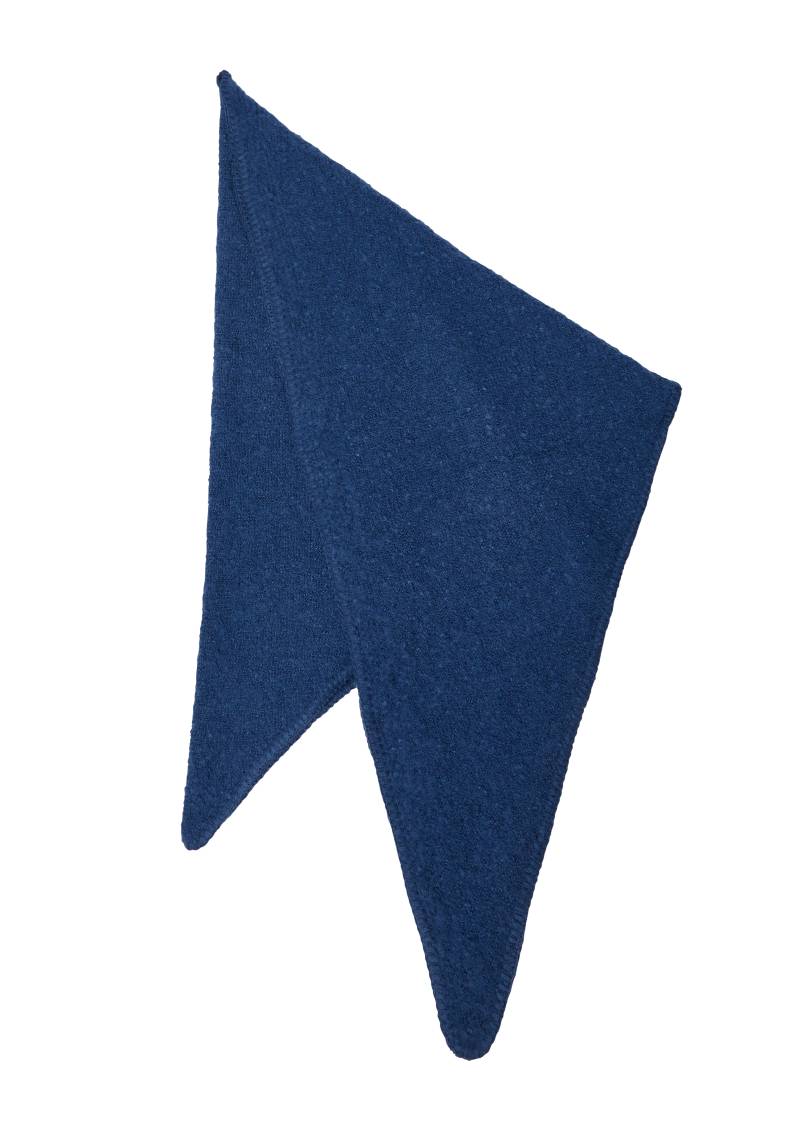 s.Oliver - Kuschelig-weicher Schal aus Bouclé, Damen, blau von s.Oliver