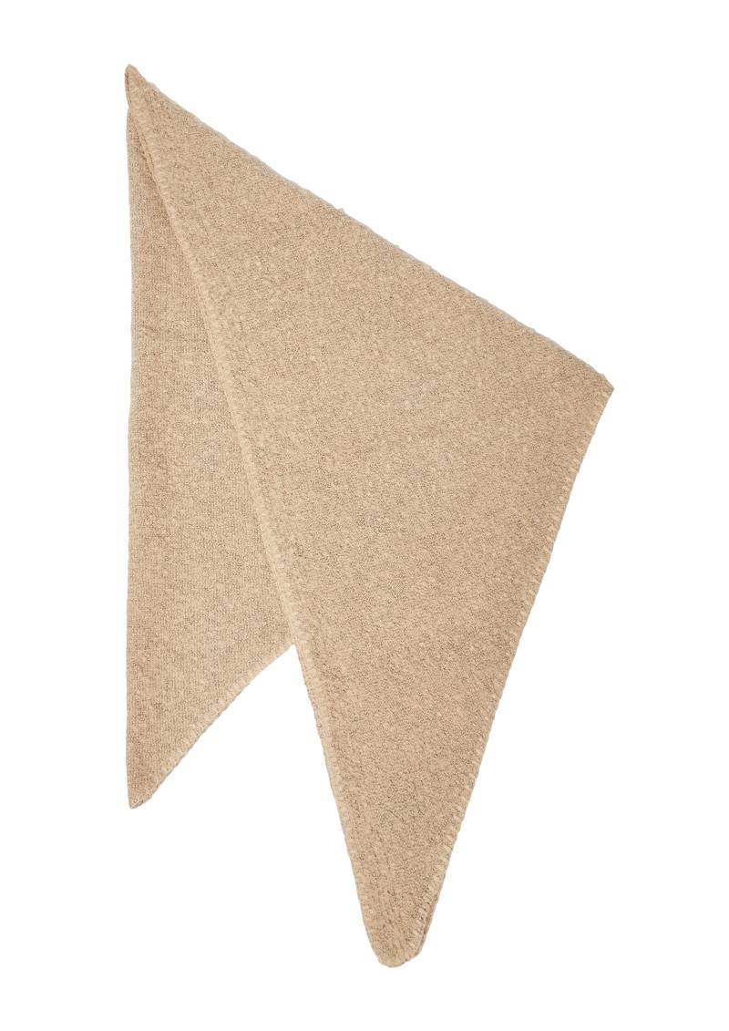 s.Oliver - Kuschelig-weicher Schal aus Bouclé, Damen, braun von s.Oliver