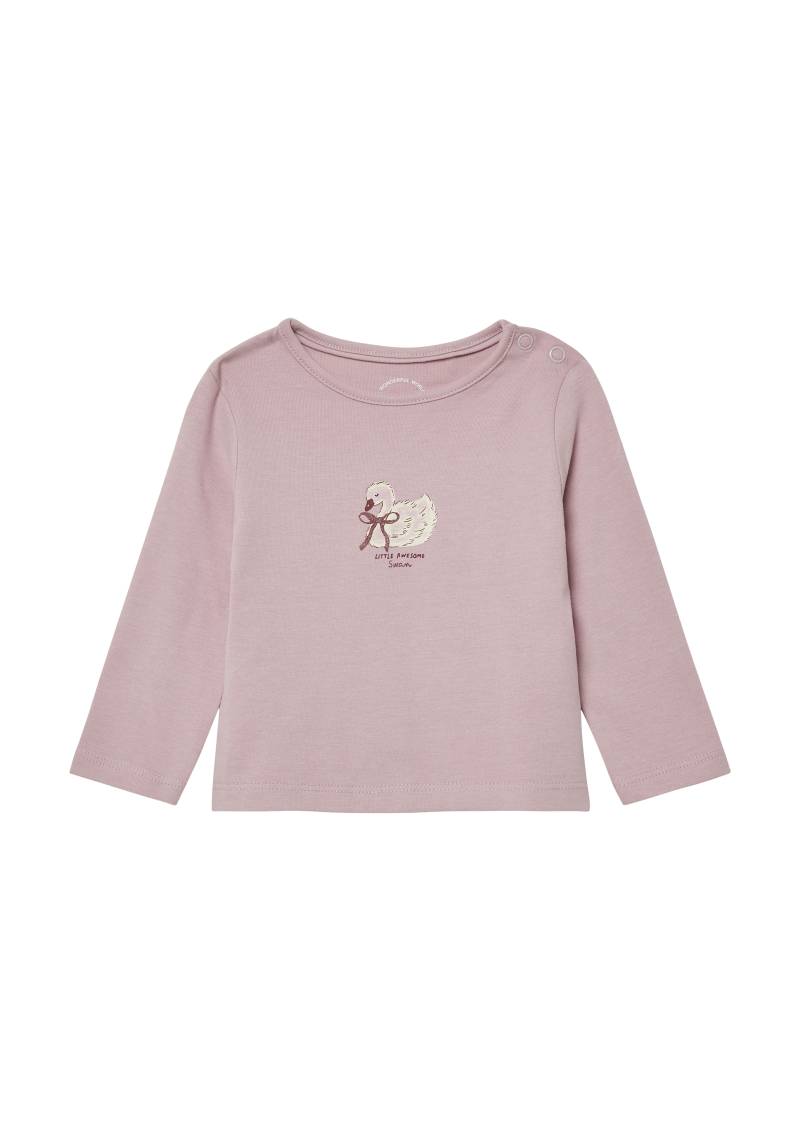 s.Oliver - Langarm-Jersey-Shirt mit Glitzerprint, Babys, Rosa s.Oliver - Langarm-Jersey-Shirt mit Glitzerprint, Babys, Rosa von s.Oliver