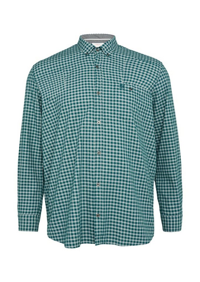 s.Oliver Kurzarmshirt Langarm FreizeitHemd für Herren (1-tlg., keine Angabe) von s.Oliver