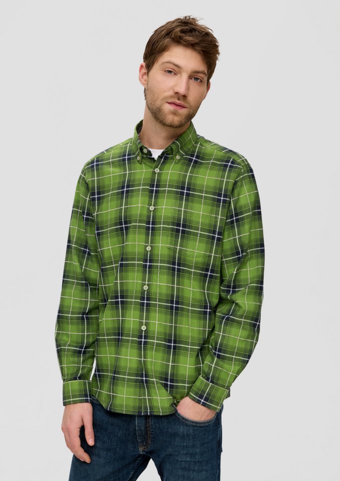s.Oliver Langarmhemd Regular: Langarmhemd mit Button-down-Kragen s.Oliver Langarmhemd Regular: Langarmhemd mit Button-down-Kragen von s.Oliver