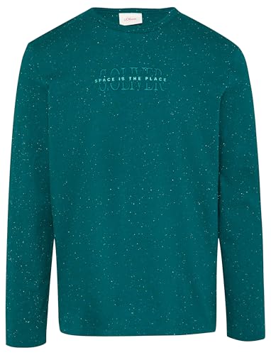 s.Oliver Langarmshirt mit Logo Print von s.Oliver