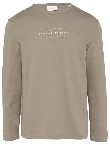 s.Oliver Langarmshirt mit Logo Print von s.Oliver