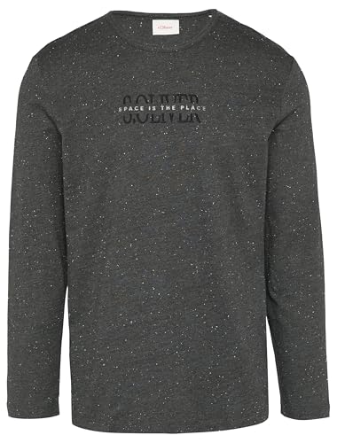 s.Oliver Langarmshirt mit Logo Print von s.Oliver