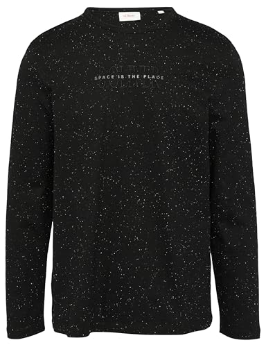 s.Oliver Langarmshirt mit Logo Print von s.Oliver