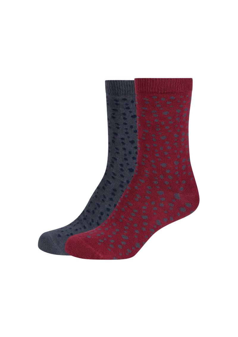 s.Oliver - Langschaft blau|rot - Gr. - 36.5 von s.Oliver