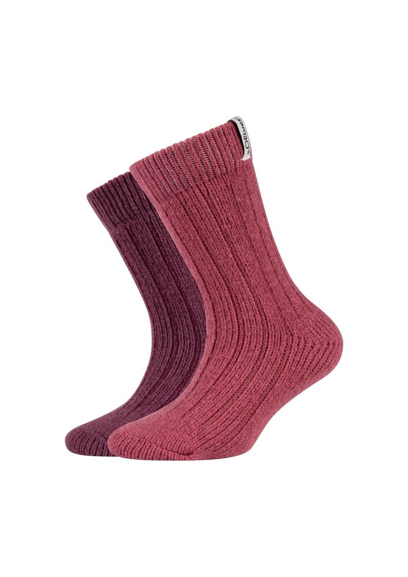 s.Oliver - Langschaft rot - Gr. - 32.5 von s.Oliver