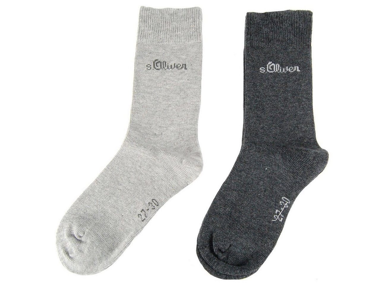 s.Oliver Langsocken S20005 (Set, 2-Paar, 2 Paar) Kinder Unisex Socken, Jungen & Mädchen mit Baumwolle, Kindersocken von s.Oliver