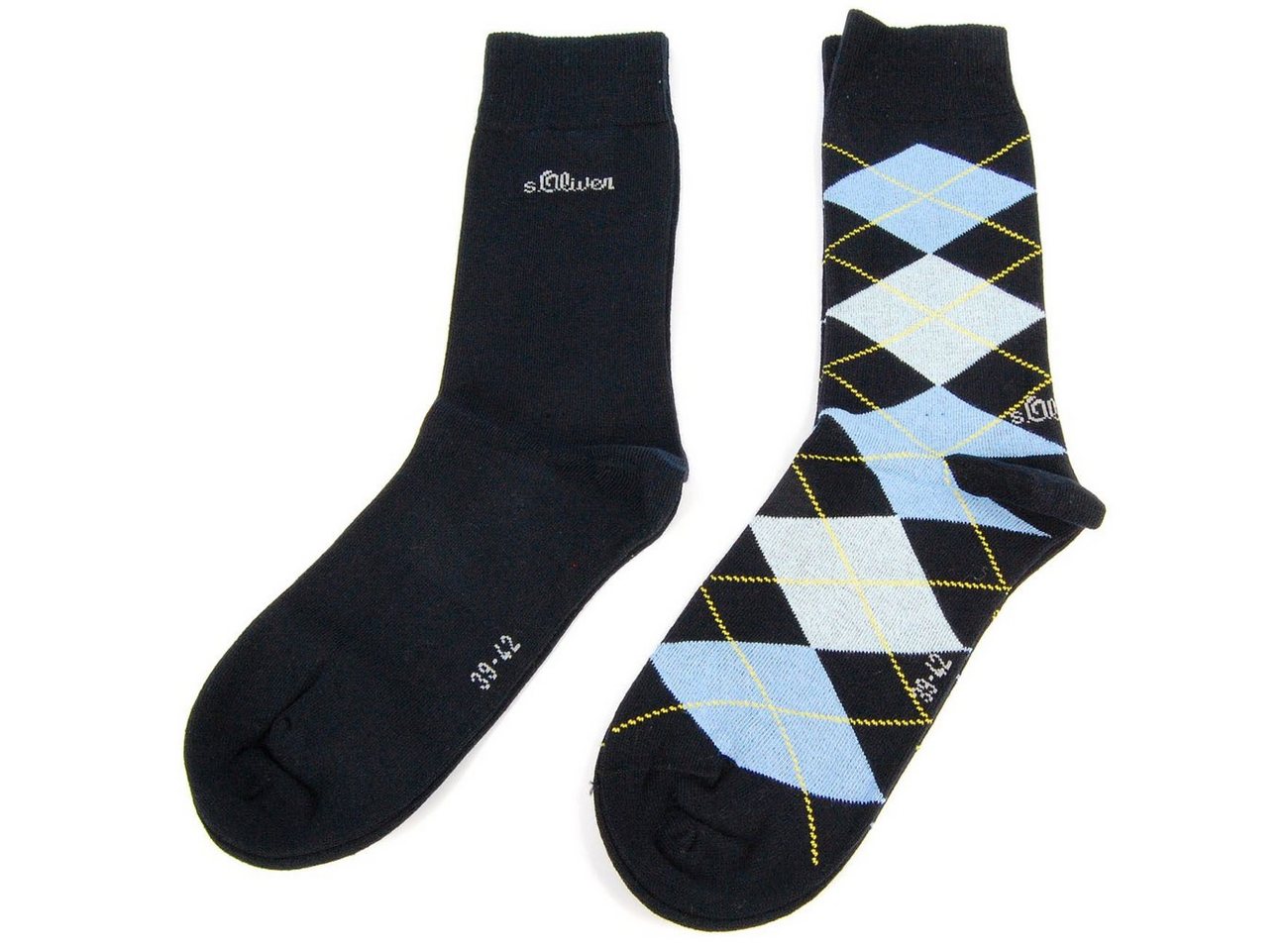 s.Oliver Langsocken S20179 (Packung, 2-Paar, 2 Paar) Herren Damen Unisex Business Socken Baumwolle von s.Oliver