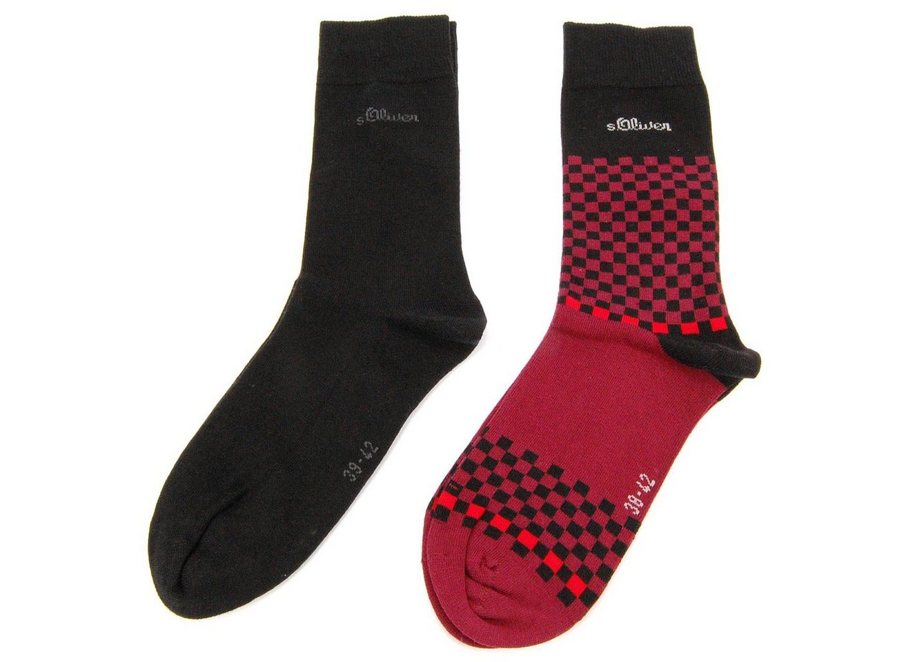 s.Oliver Langsocken S20195 (Packung, 2-Paar, 2 Paar) Herren Business Socken Baumwolle von s.Oliver